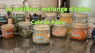 Le meilleur mélange d'épice café de Paris