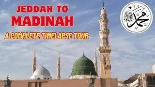 Jeddah to Madinah Road Trip Timelapse