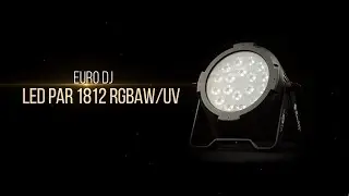 Euro DJ LED PAR 1812 RGBAW/UV