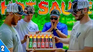 We Instantly Regretted This Challenge! | Extreme Hot Sauce Gauntlet!