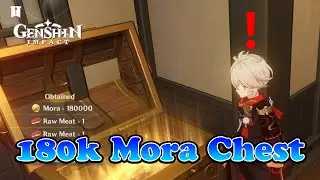 Don't Miss 180k Mora Chest | Genshin Impact