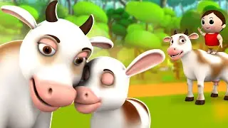 Gaiya Meri Aati Hai Hindi Nursery Rhymes for Kids | 3D Animated Hindi Balgeet Poems