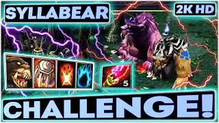 SYLLABEAR ⚡️ ЧЕЛЛЕНДЖ - ЗАСТАВИЛИ ИГРАТЬ ОДНИМ МЕДВЕДЕМ | DAGGON X5 ⚡️