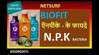 Netsurf Biofit (NPK) information 100% ORGANIC PRODUCTS