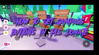 How to make a Gamepass Button in Pls Donate