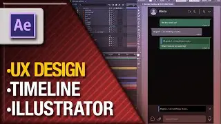 Part 2: Animate Whatsapp UI in Adobe After Effects