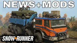 SNOWRUNNER NEWS BUG LIST UPDATE & NEW MODS IN SNOWRUNNER MODS IO