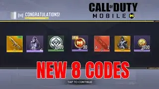 CODM NEW TODAY WORKING 8 REDEEM CODE 2025 | CALL OF DUTY MOBILE REDEEM CODE 2025 COD MOBILE
