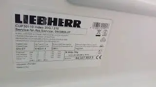 холодильник LIEBHERR (ремонт)