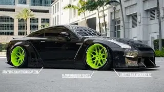 Великолепный GT R R35 700 л.с на пневме