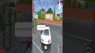 SAKURA School Simulator Part 2 || Broke the police car 🚔 