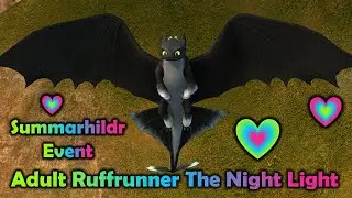 Adult Ruffrunner The Night Light - Summarhildr 2021 Event - School of Dragons
