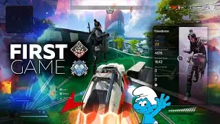 First Game Get 20 Bomb & 4k Badge - Creating Smurf Account PS4 Apex Legends