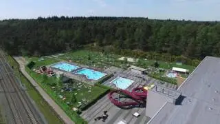 Buitenbaden van Het Ravijn - zwem sport zorg - in vogelvlucht (1)