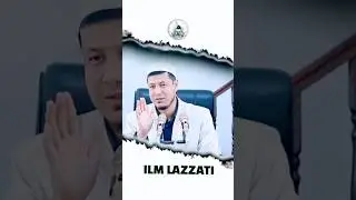 KASB HUNARDA AYB BO’LMAYDI! - ABDULAZIZ DOMLA