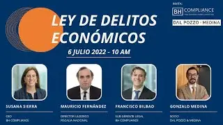 Webinar “Delitos económicos: las implicancias del proyecto de ley”