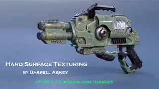 Hard Surface Texture Painting with Substance Painter by Darrell Abney