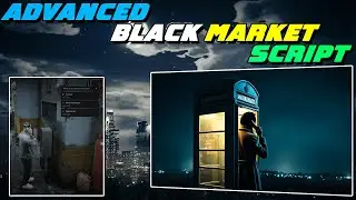 Free Advanced Black Market Script | Black Contact Market | QBCore/ESX | FiveM Tutorial 
