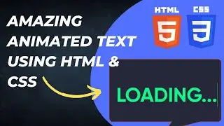 CSS Creative Text Animation Effects | Amazing Animated Text using HTML & CSS | Technical Mickey