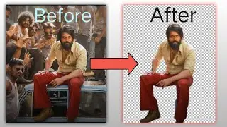 Remove bg in HD quality|How to remove Baground in any photo ka Baground kaise nikale|just one click😯