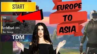 (Europe To Asia) | How To Change Server In Pubg Mobile Lite