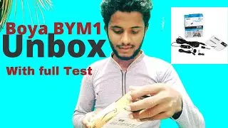 Boya M1 Mic Unboxing With Full Guide | How To Use Boya M1 Mic