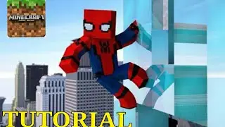 TUTORIAL: COMO SER O HOMEM ARANHA NO MINECRAFT PE ( SEM MODS ).