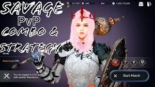 [Nova PvP] Most Savage Aggressive Nova combos part 1 - Black Desert Mobile Arena PvP