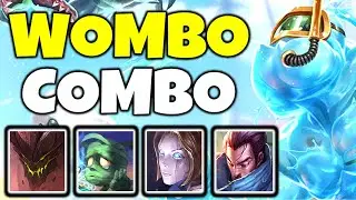 WE CREATED THE BIGGEST WOMBO COMBO EVER (THEY CAN'T MOVE)
