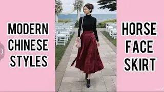 New Chinese Styles Horse Face Skirt  -  Cutting