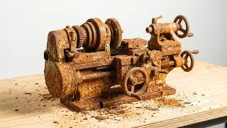 $5,000 Antique Milling Machine Restoration - Amazing Restoration
