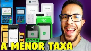 Qual a Melhor Maquininha de Cartão com as Menores Taxas  - Maquininha Para Autônomos Com Baixo custo