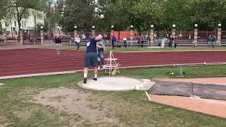 Дмитрий Карпук - толкание ядра - NRU20 21.44м