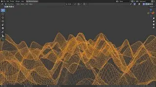 Blender Tutorial - Geometry Nodes - Mountain generator