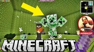Üç Kafalı Dev Creeper? | Minecraft Türkçe Modlu Survival | Bölüm 22