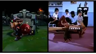 League of legends |ziggs indian dance reference |