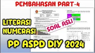Pembahasan Soal Asli PP ASPD DIY 2024 Literasi Numerasi Matematika SMP Part-4