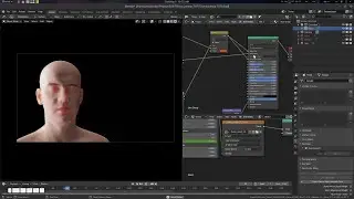 Baking Translucency Map for Subsurface Scattering in Blender Cycle for Eevee Skin Shader Tutorial