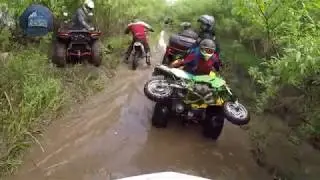 BRP RENEGADE ПОПЛЫЛ!!!STELS GUEPARD ОТОРВАЛО АМОРТИЗАТОР!!!ПОКАТУШКА ПО РАЗЛИТОМУ БЕРЕГУ РЕКИ!!!