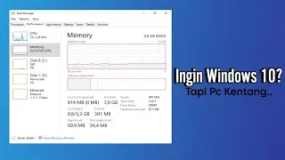 PC KENTANG AUTO NGEBUT!! WINDOWS 10 RINGAN || ATLAS OS!!!