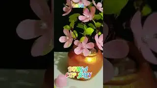 Kerajinan Bunga Cup Jelly