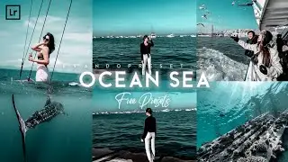 Ocean Preset Lightroom | Lightroom Mobile Tutorial | Free Presets