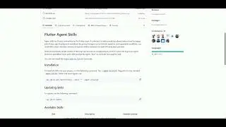 Master Flutter App Workflows with Flutter/Skills on GitHub