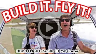 Demo Flight: Zenith CH 750 Cruzer light sport kit aircraft