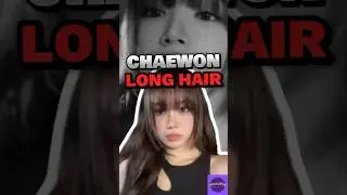 LE SSERAFIM Kim Chae-won Long Hair Clips 