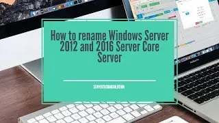 How to rename Windows Server 2016 Core Server