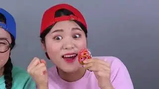 Tiktok Jelly Fruit Candy Challenge 틱톡 과일 젤리 챌린지 DONA 도나
