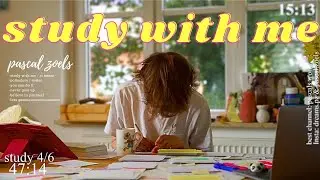 LIVE | 7-HOUR study with me 📚🌧 rain sounds & pomodoro timer 60 & 10