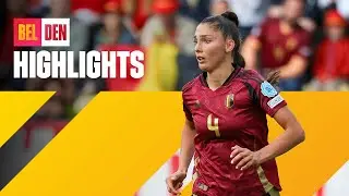 Belgium 0-3 Denmark | Denmark too strong for our Flames | #REDFLAMES | Women's European Qualifier