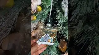Подвесное украшение Magic Time Фляжка с домиком, 81805, разноцветный